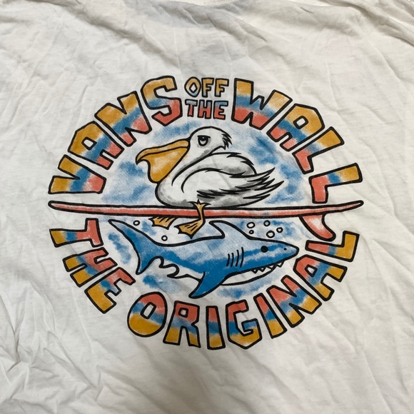 Vans Custom Fit Shirt Surf Beach Summer Board Ocean Skateboard Skate Pelican Art - Picture 2 of 11